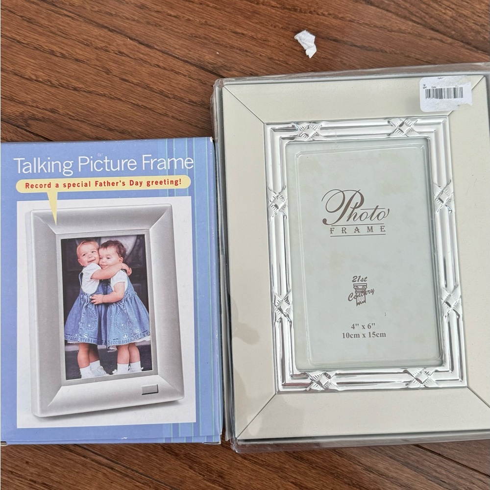 Elegant Silver Taking Photo Frame